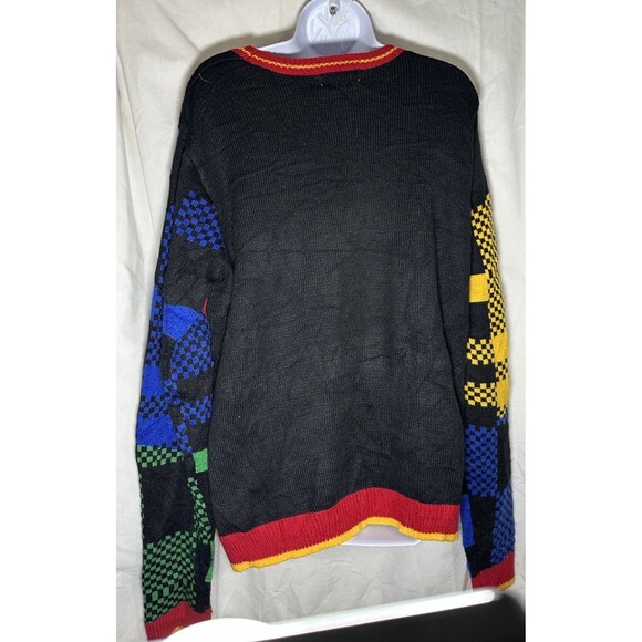 Holiday Time Ugly Christmas Sweater Dinosaur T-Rex Size XL - Picture 3 of 10